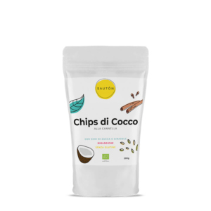 Chips di cocco alla cannella