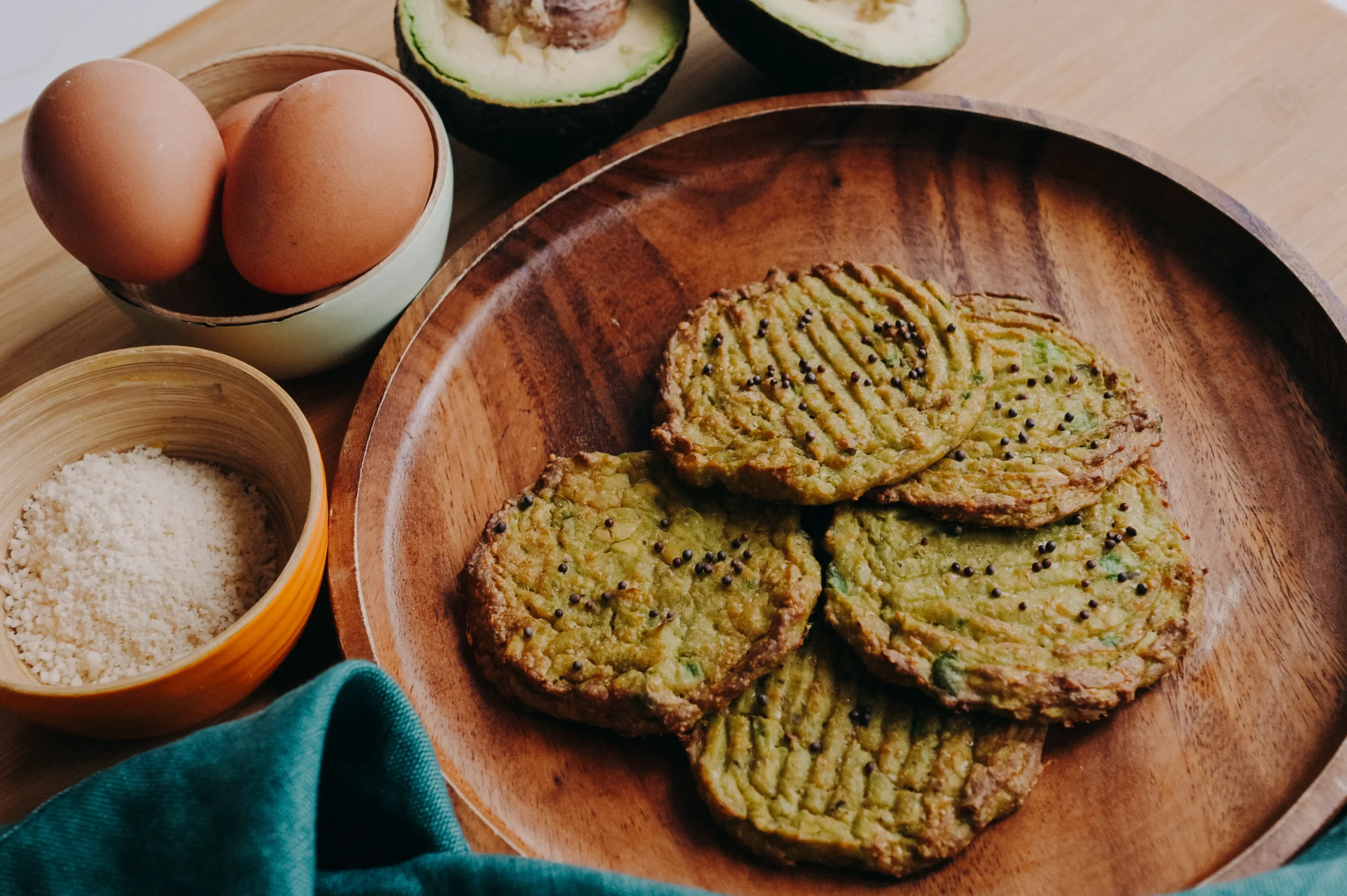 Gallette di avocado