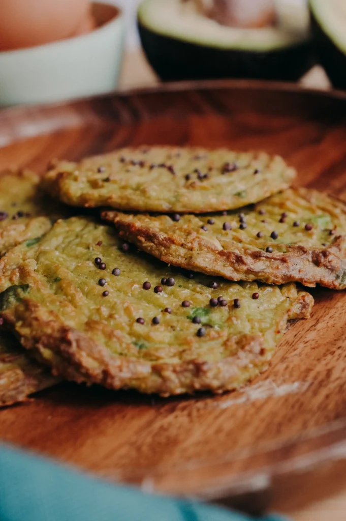 Gallette di avocado