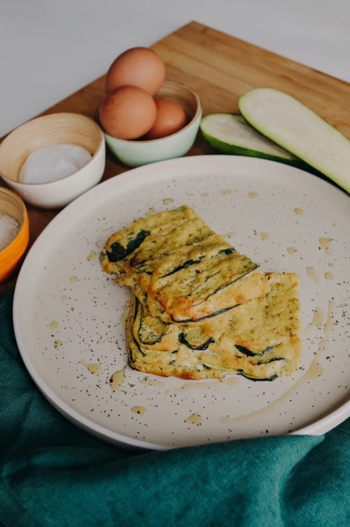 Keto parmigiana di zucchine